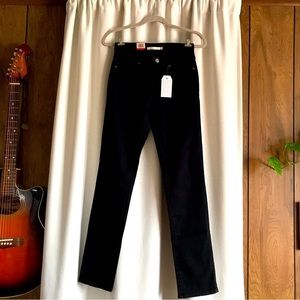Levi’s 712 slim size 26 black new with tags